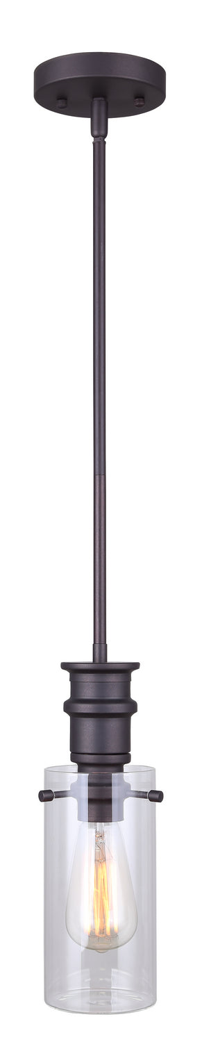 Albany One Light Pendant in Oil Rubbed Bronze - available from The Lighting Shoppe, trusted by Canadian homeowners