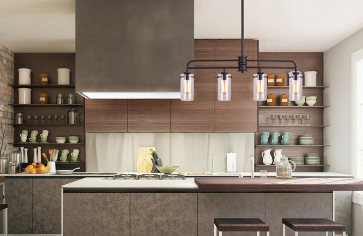 Canarm Canada - IPL679A04ORB - Four Light Pendant - Albany - Oil Rubbed Bronze