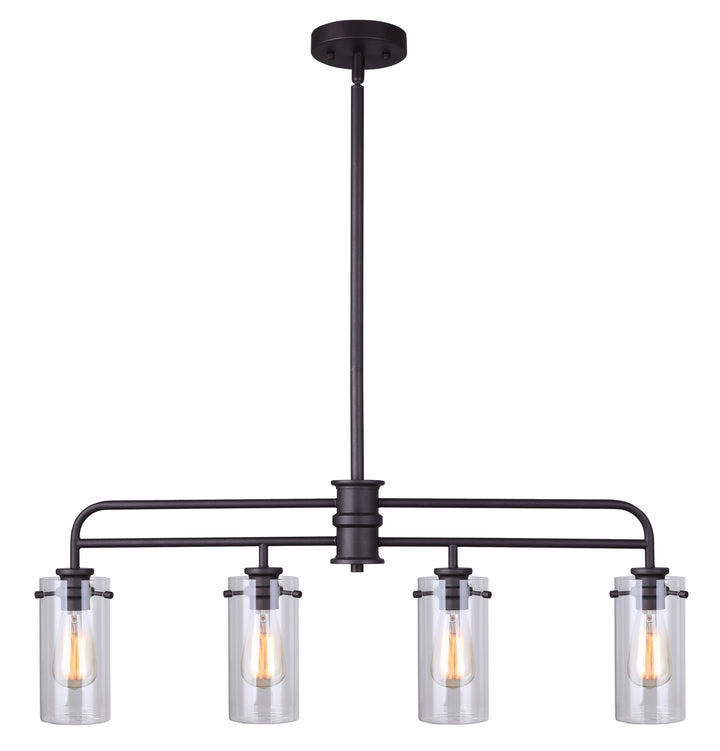 Albany Four Light Pendant in Oil Rubbed Bronze - available from The Lighting Shoppe, trusted by Canadian homeowners