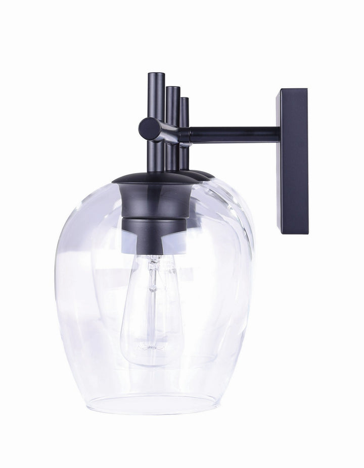 Canarm Canada - IVL1019A03BK - Three Light Vanity - Cain - Black