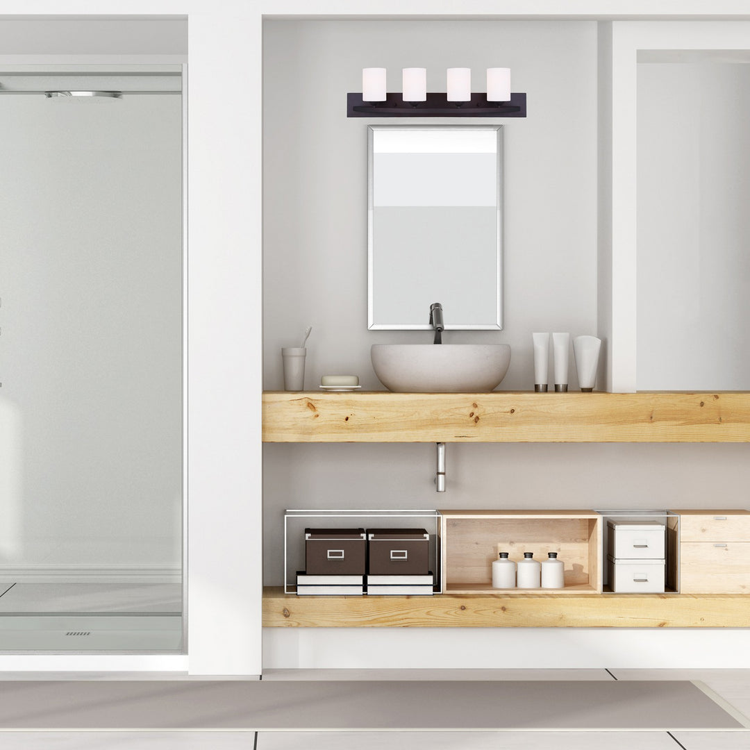 Canarm Canada - IVL370A04ORB-O - Four Light Vanity - Hampton - Oil Rubbed Bronze