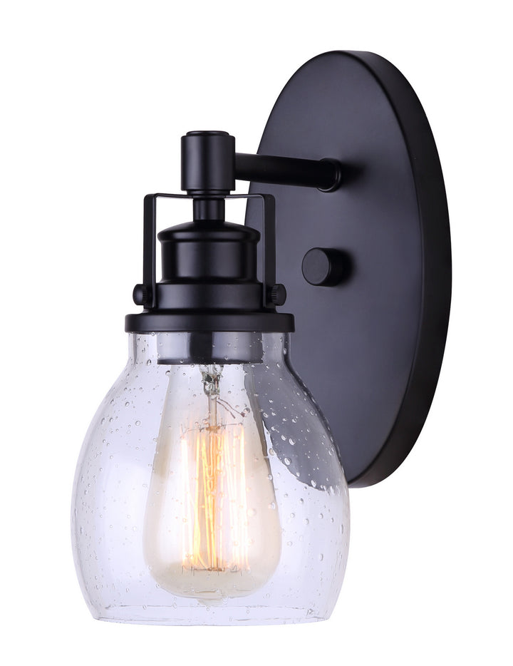 Carson One Light Vanity in Metal - available from The Lighting Shoppe, trusted by Canadian homeowners