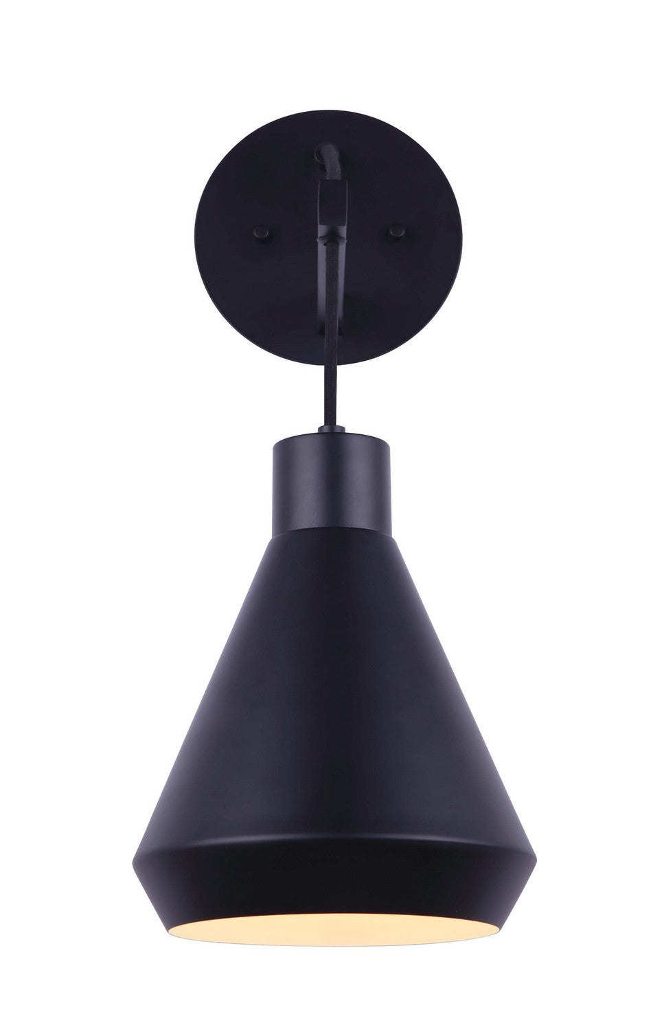 Canarm Canada - IWF1020A01BK - One Light Wall Sconce - Byck - Black