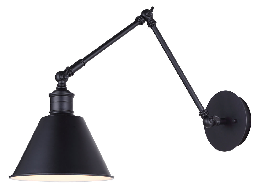 Morocco One Light Wall Sconce in Black - available from The Lighting Shoppe, trusted by Canadian homeowners