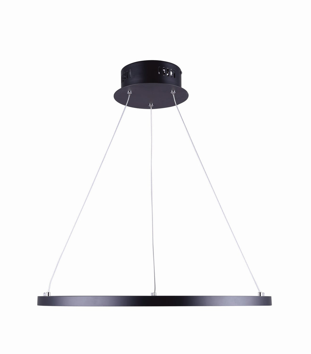 Lexie LED Chandelier in Black - available from The Lighting Shoppe, trusted by Canadian homeowners