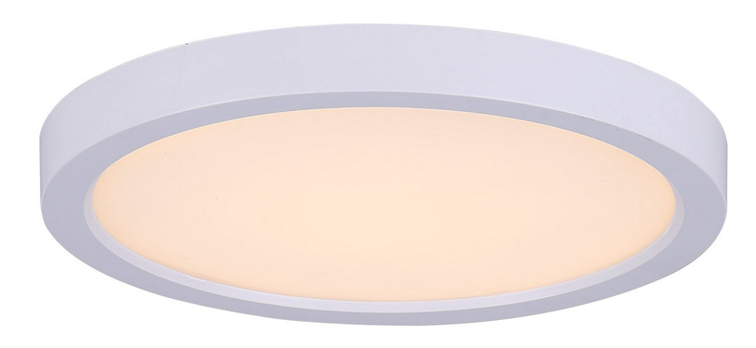 Led Edgeless LED Disk Light in White - available from The Lighting Shoppe, trusted by Canadian homeowners