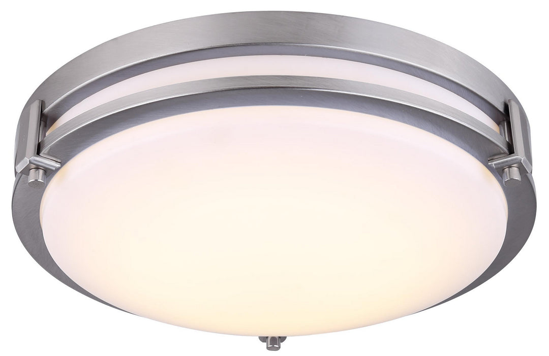 Gilda LED Flush Mount in Brushed Nickel - available from The Lighting Shoppe, trusted by Canadian homeowners