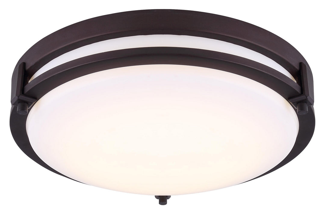 Gilda LED Flush Mount in Oil Rubbed Bronze - available from The Lighting Shoppe, trusted by Canadian homeowners