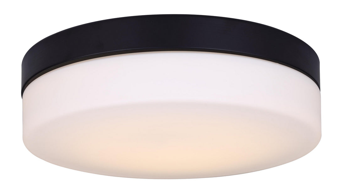 Jax LED Flush Mount in Black - available from The Lighting Shoppe, trusted by Canadian homeowners
