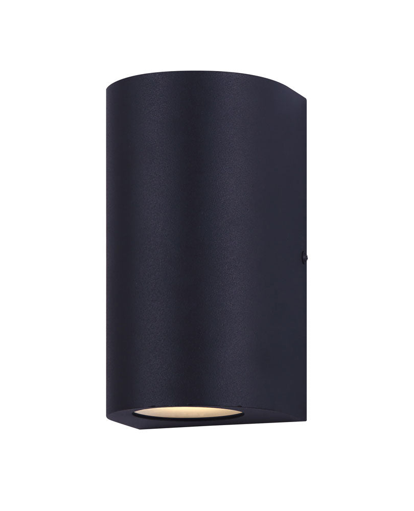 Canarm Canada - LOL470BK - One Light Outdoor Lantern - Huxley - Black