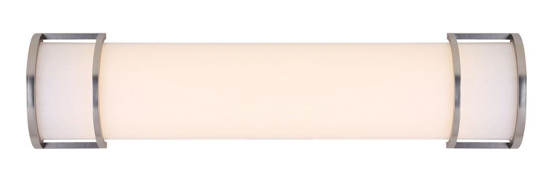 Nora LED Vanity in Brushed Nickel - available from The Lighting Shoppe, trusted by Canadian homeowners