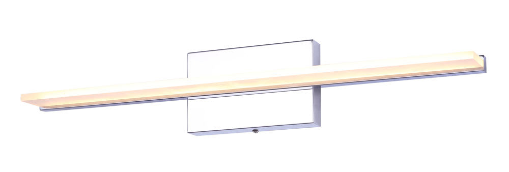 Indio LED Vanity in Chrome - available from The Lighting Shoppe, trusted by Canadian homeowners