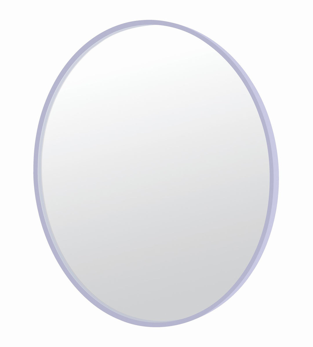 Round Mirror Mirror in Brushed Nickel - available from The Lighting Shoppe, trusted by Canadian homeowners