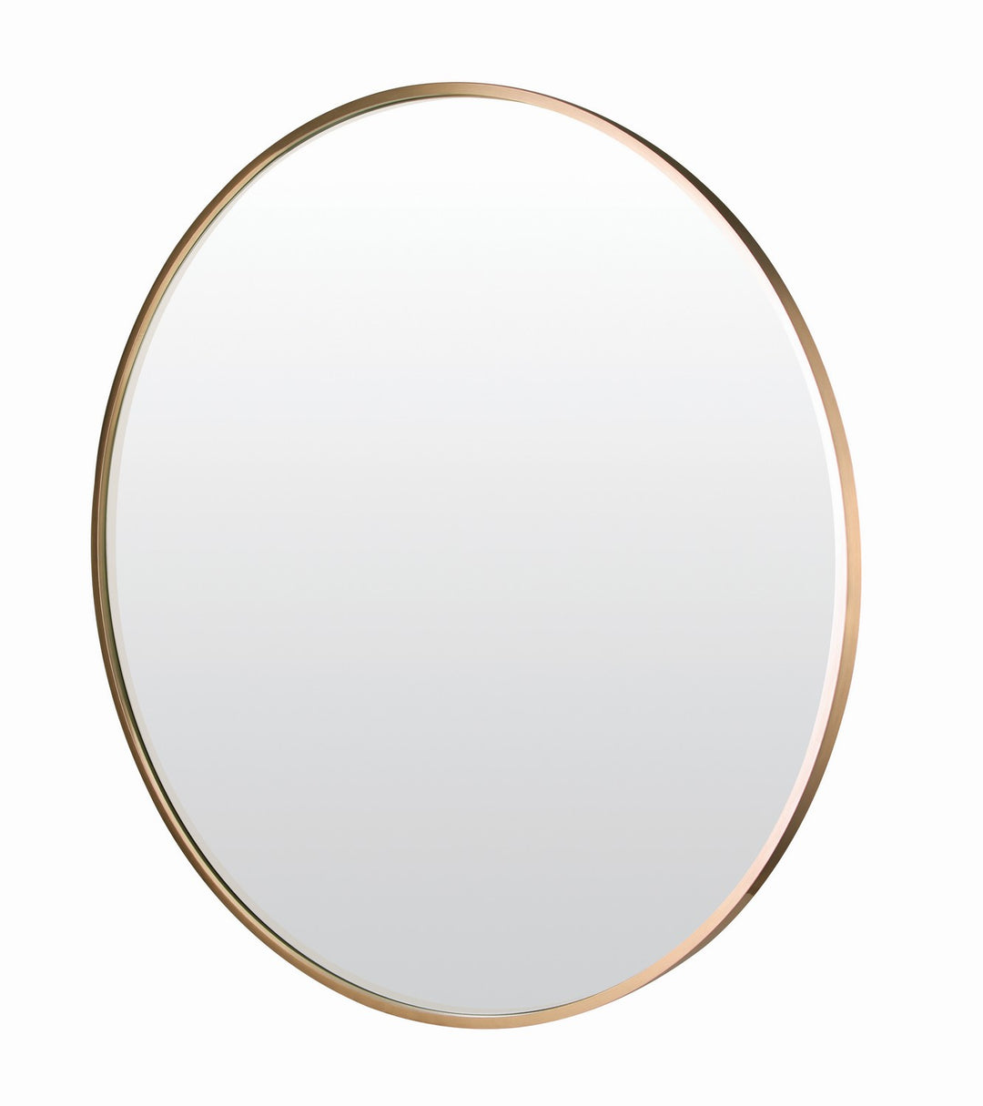 Round Mirror Mirror in Gold - available from The Lighting Shoppe, trusted by Canadian homeowners