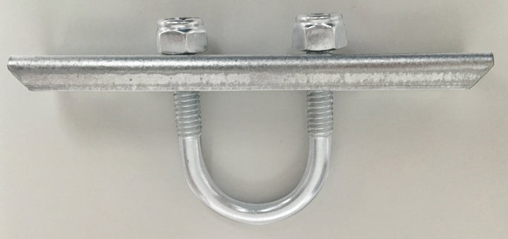 Cp Fan U-Clamp Kit For Junction Box Mounting in Silver Metal - available from The Lighting Shoppe, trusted by Canadian homeowners