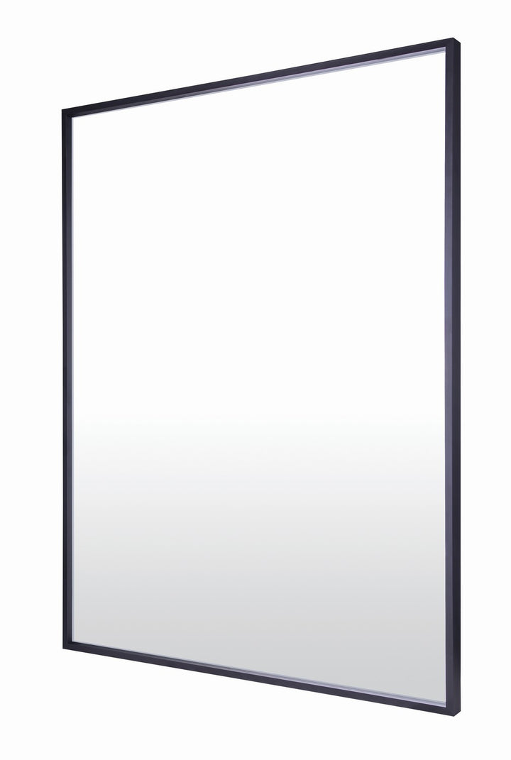 Rectangular Mirror Mirror in Black - available from The Lighting Shoppe, trusted by Canadian homeowners
