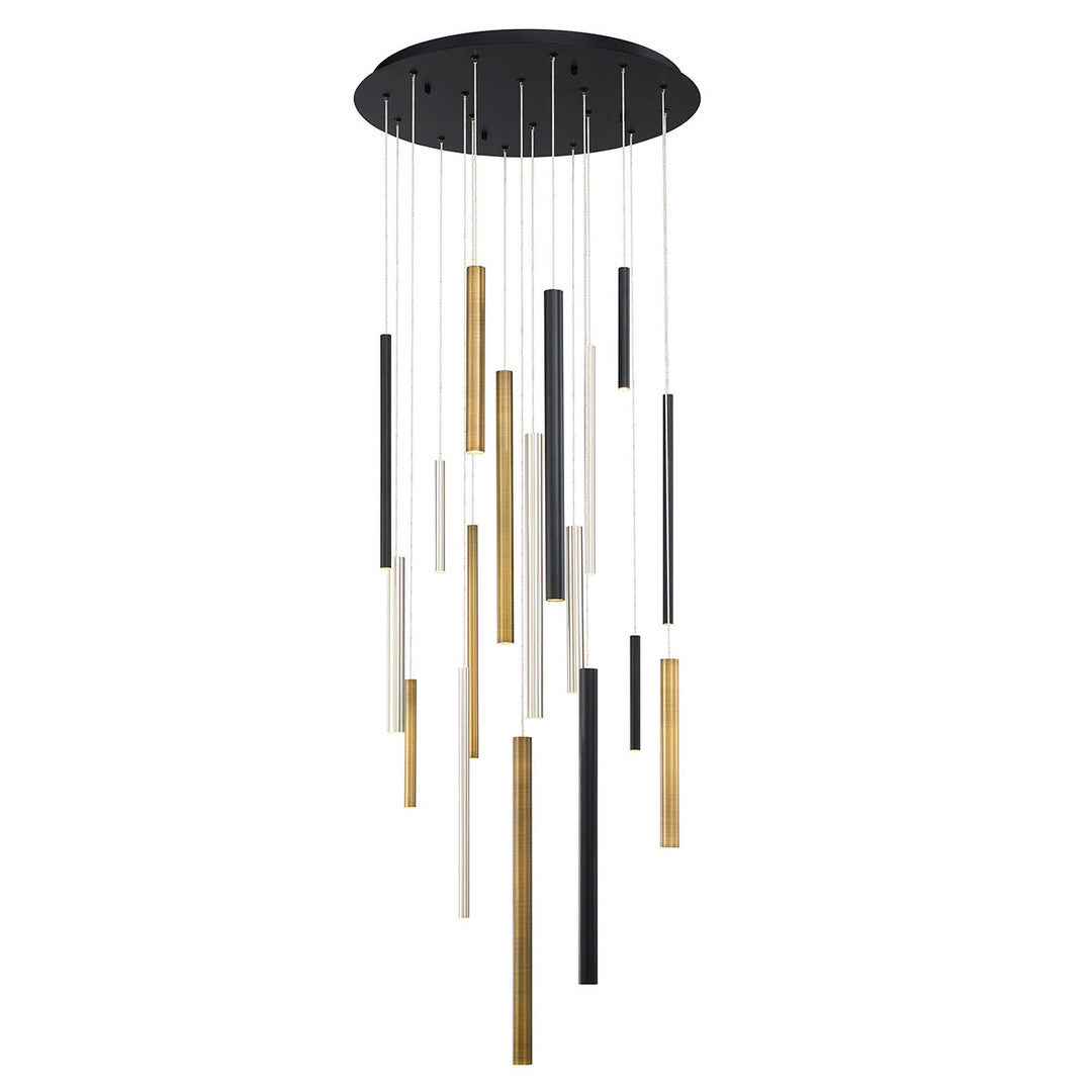 Santana LED Chandelier in Mix - available from The Lighting Shoppe, trusted by Canadian homeowners