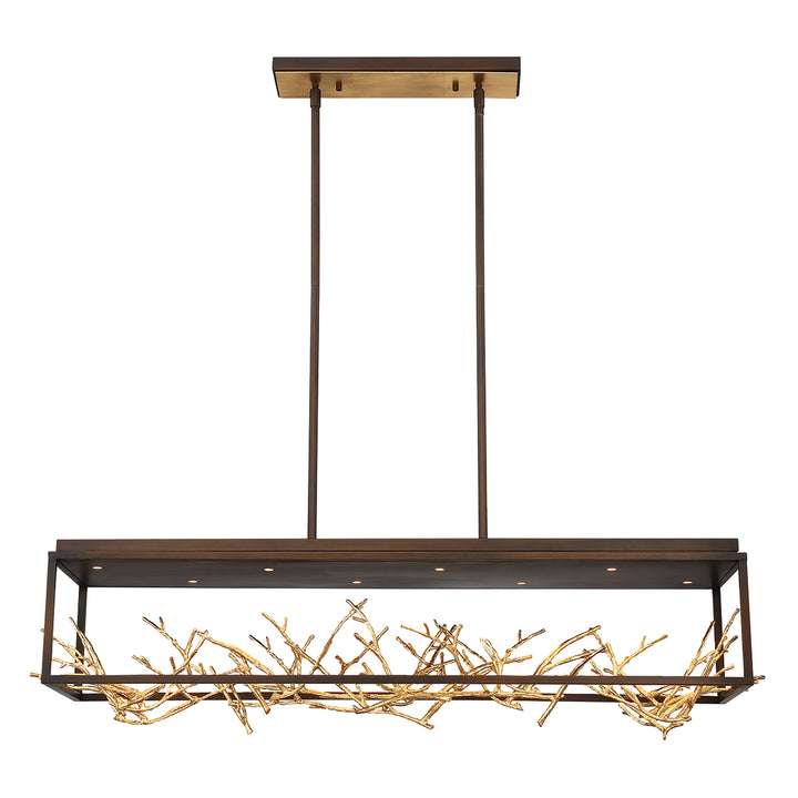 Eurofase Canada - 35642-015 - AERIE-CHD-8LT-42IN-GBM - AERIE - Gold-Black
