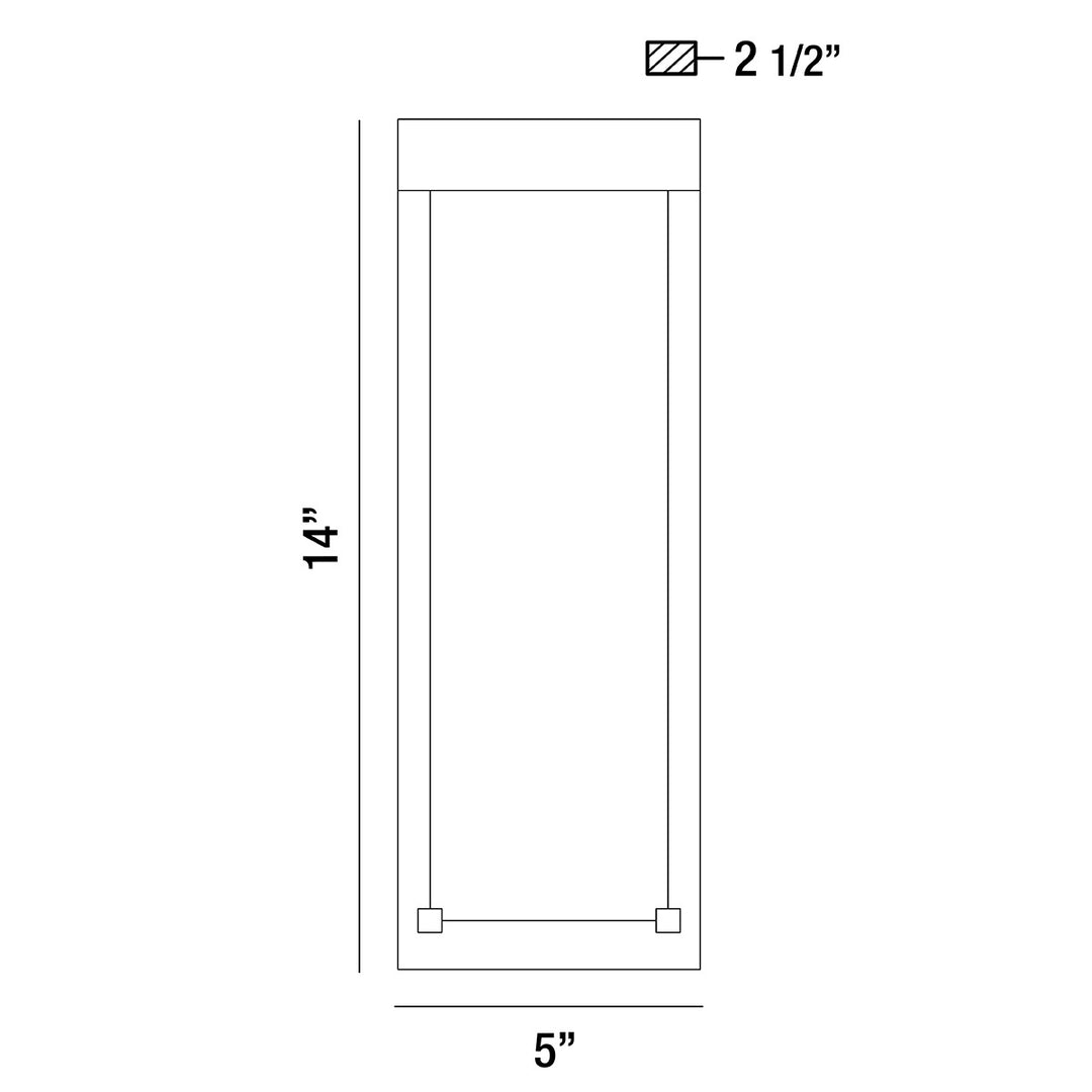 Eurofase Canada - 35887-010 - KABO-OD-14IN-BK-CL - KABO - Black
