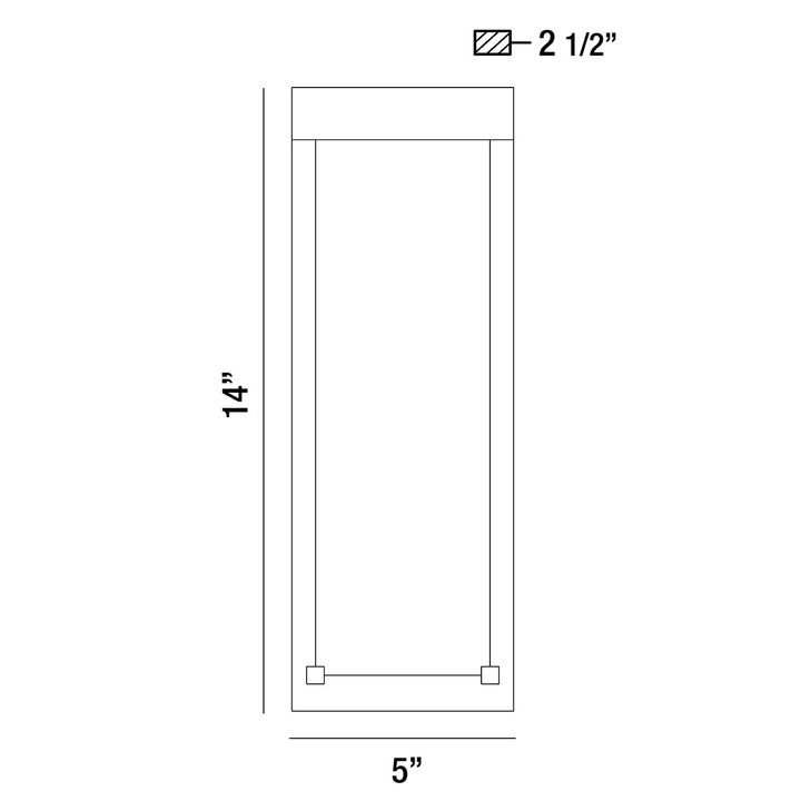 Eurofase Canada - 35887-010 - KABO-OD-14IN-BK-CL - KABO - Black