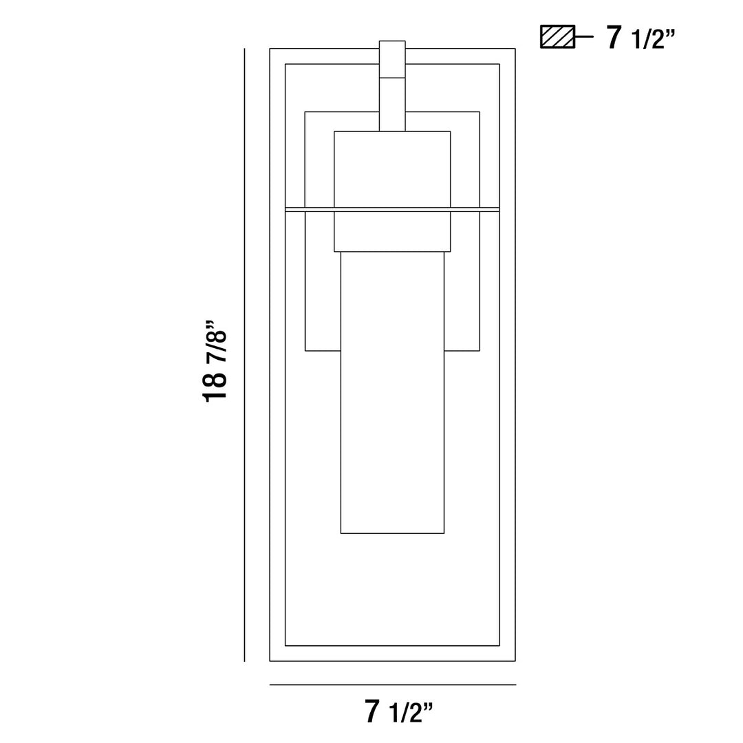 Eurofase Canada - 35889-014 - LED Outdoor Wall Mount - Outdoor - Black