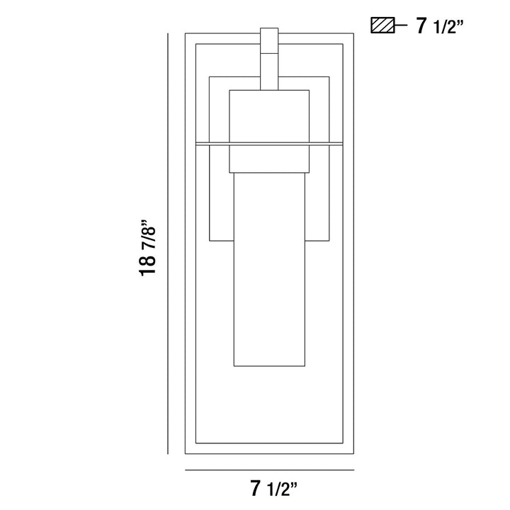 Eurofase Canada - 35889-014 - LED Outdoor Wall Mount - Outdoor - Black