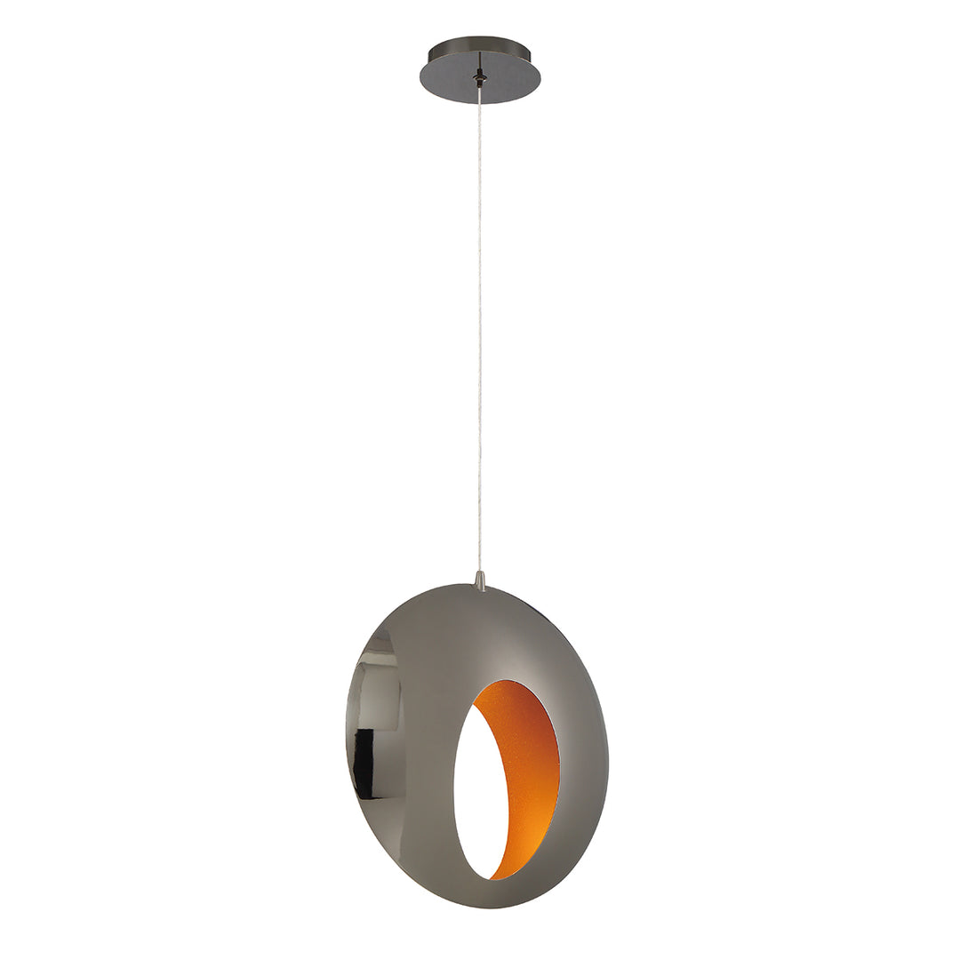 Arlington LED Pendant in Chrome Black - available from The Lighting Shoppe, trusted by Canadian homeowners