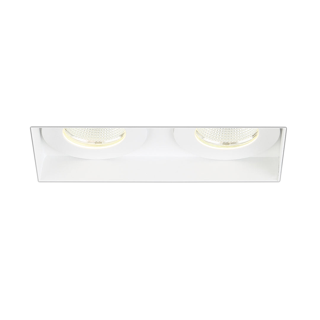 Amigo Two Light Downlight in White - available from The Lighting Shoppe, trusted by Canadian homeowners