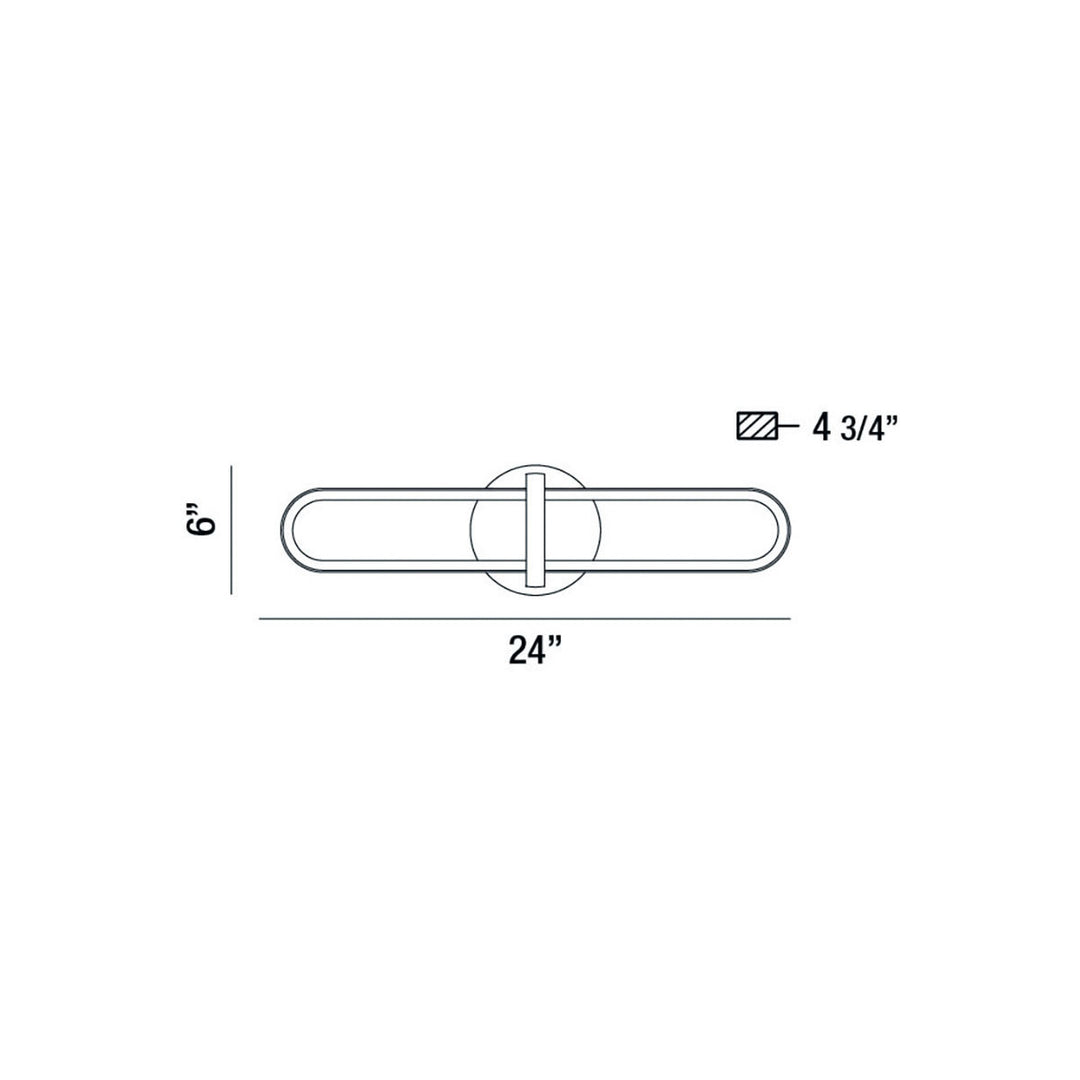 Eurofase Canada - 37040-024 - BOTTON-WSC-24IN-GD-WH - BOTTON - Gold