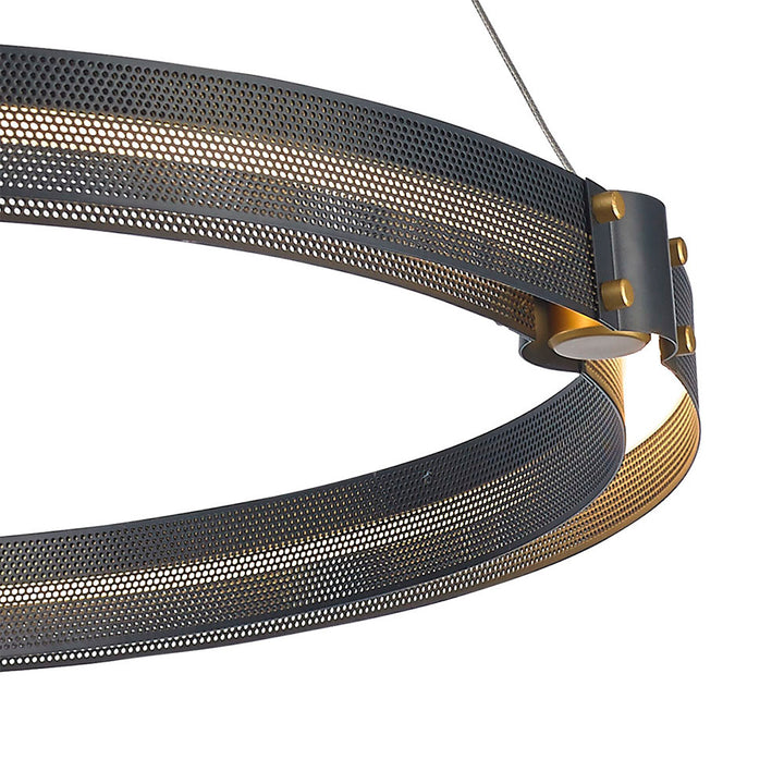 Eurofase Canada - 37056-018 - ADMIRAL-CHD-3LT-62IN-GBM - ADMIRAL - Gold-Black