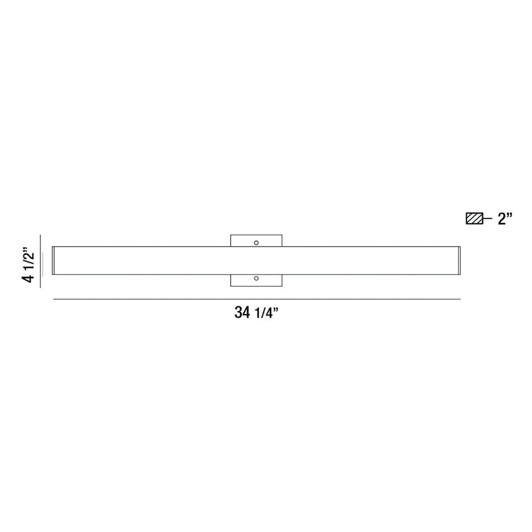 Eurofase Canada - 37081-027 - SPRINGFIELD,SCONCE,L,BLK - SPRINGFIELD - Black