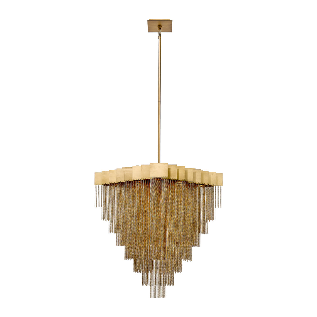 Bloomfield LED Chandelier in Gold - available from The Lighting Shoppe, trusted by Canadian homeowners