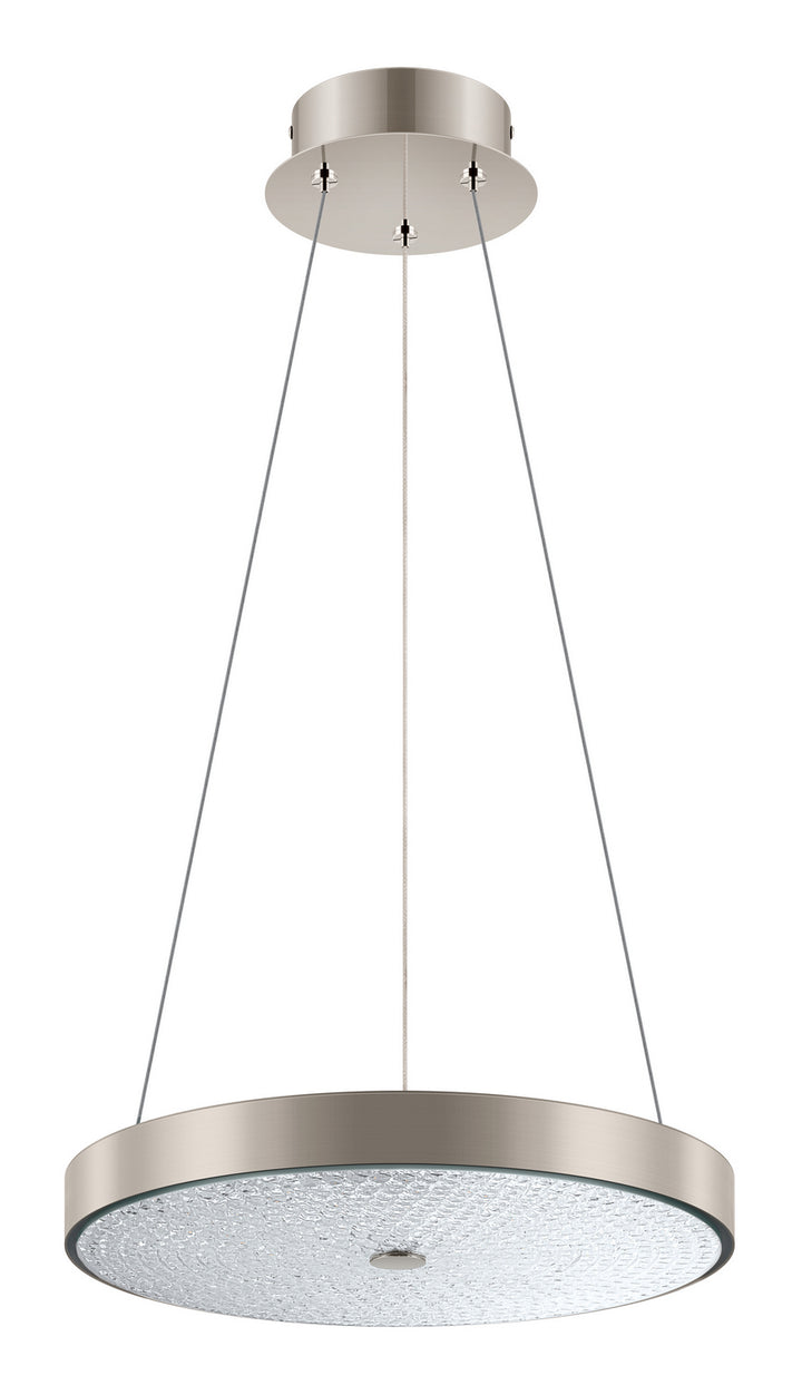 Arezzo 3 LED Pendant in Matte Nickel - available from The Lighting Shoppe, trusted by Canadian homeowners