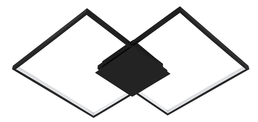 Milanius LED Ceiling/Wall Mount in Matte Black - available from The Lighting Shoppe, trusted by Canadian homeowners