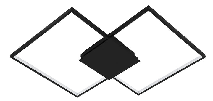 Milanius LED Ceiling/Wall Mount in Matte Black - available from The Lighting Shoppe, trusted by Canadian homeowners