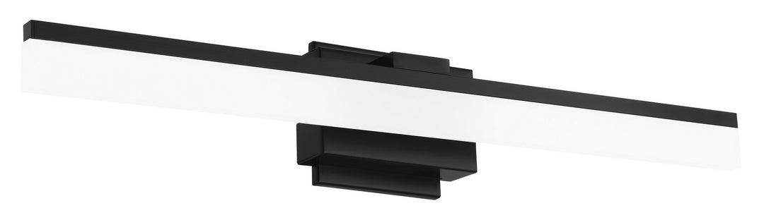 Palmital 1 LED Vanity Light in Matte Black - available from The Lighting Shoppe, trusted by Canadian homeowners