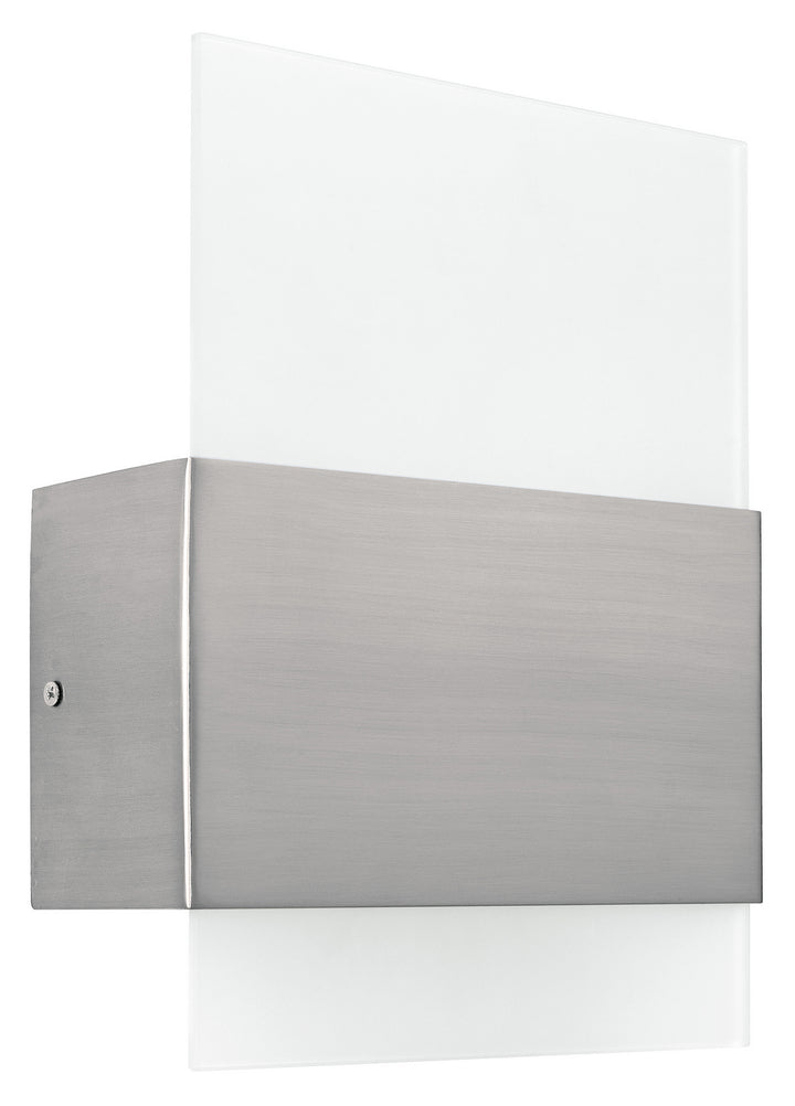 Nikita Led LED Wall Sconce in Matte Nickel - available from The Lighting Shoppe, trusted by Canadian homeowners