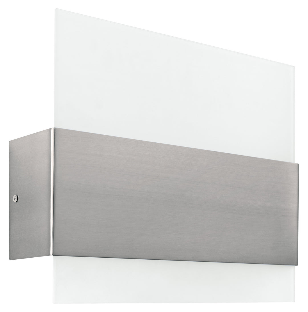 Nikita Led LED Wall Sconce in Matte Nickel - available from The Lighting Shoppe, trusted by Canadian homeowners
