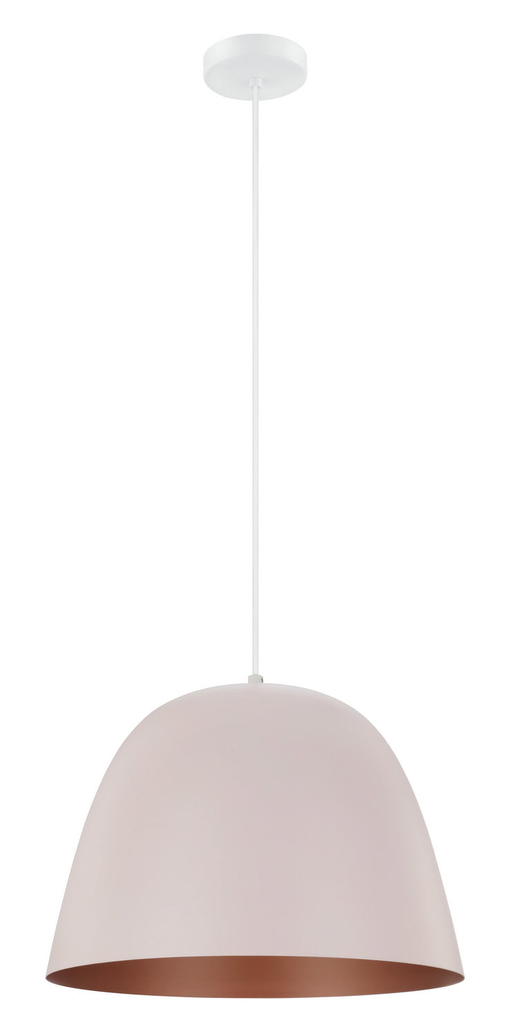 Coretto-P One Light Pendant in Apricot - available from The Lighting Shoppe, trusted by Canadian homeowners