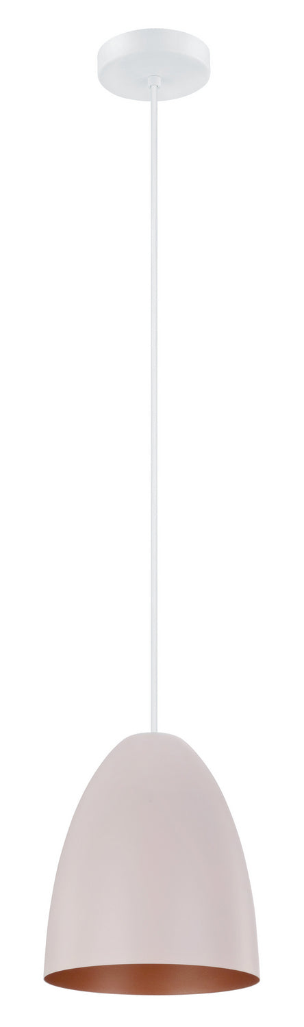 Sarabia-P One Light Pendant in White - available from The Lighting Shoppe, trusted by Canadian homeowners