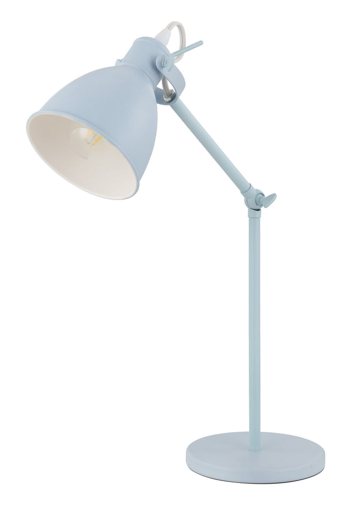 Priddy One Light Table Lamp in Pastel Light Blue - available from The Lighting Shoppe, trusted by Canadian homeowners