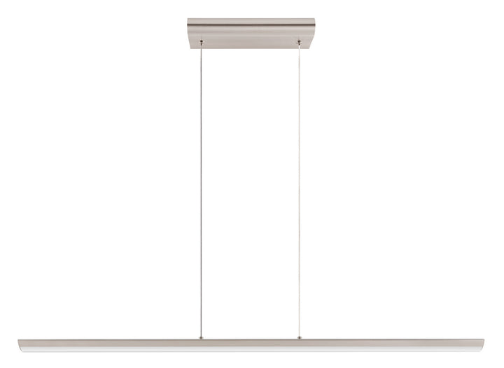 Pellaro 1 LED Pendant in Matte Nickel - available from The Lighting Shoppe, trusted by Canadian homeowners