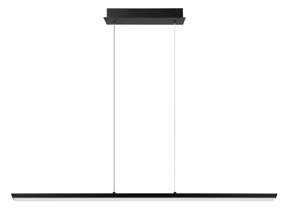 Pellaro 1 LED Pendant in Matte Black - available from The Lighting Shoppe, trusted by Canadian homeowners