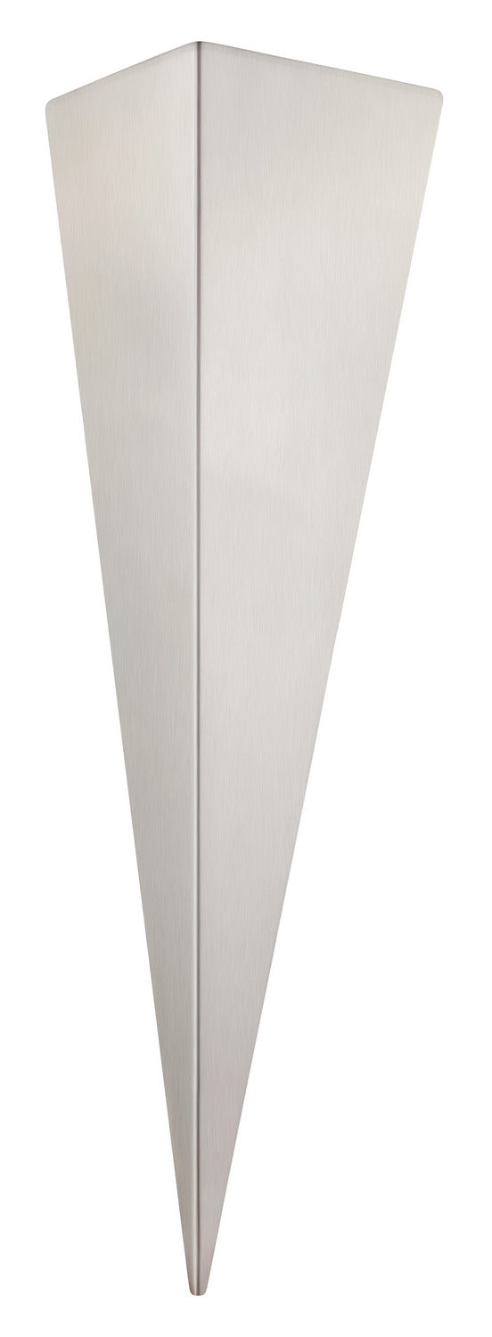 Trigo 3 One Light Wall Mount in Stainless Steel - available from The Lighting Shoppe, trusted by Canadian homeowners