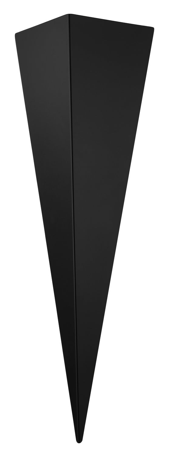 Trigo 3 One Light Wall Sconce in Matte Black - available from The Lighting Shoppe, trusted by Canadian homeowners