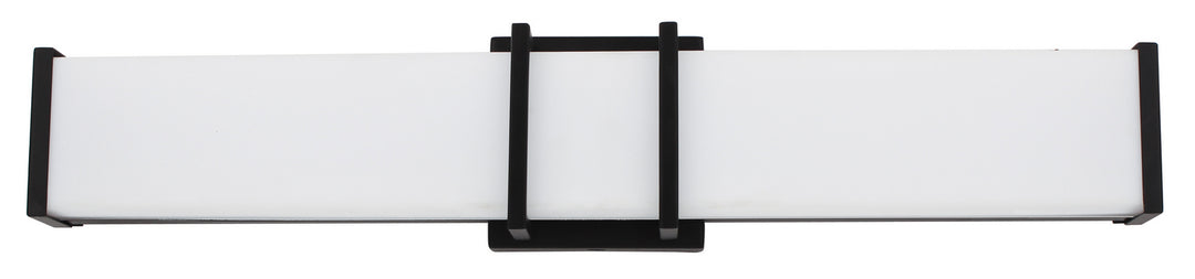 Tomero LED Bath/Vanity in Matte Black - available from The Lighting Shoppe, trusted by Canadian homeowners