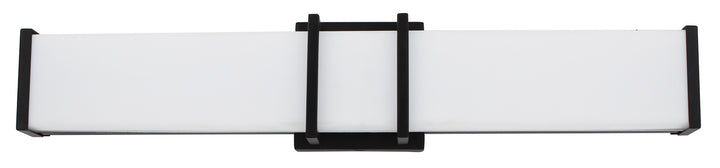 Tomero LED Bath/Vanity in Matte Black - available from The Lighting Shoppe, trusted by Canadian homeowners