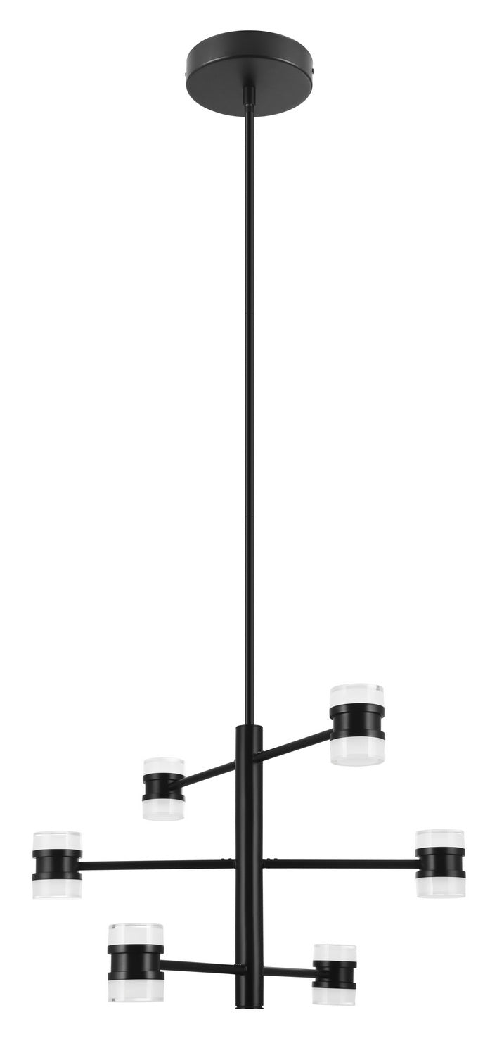 Romendo 1 LED Pendant in Matte Black - available from The Lighting Shoppe, trusted by Canadian homeowners