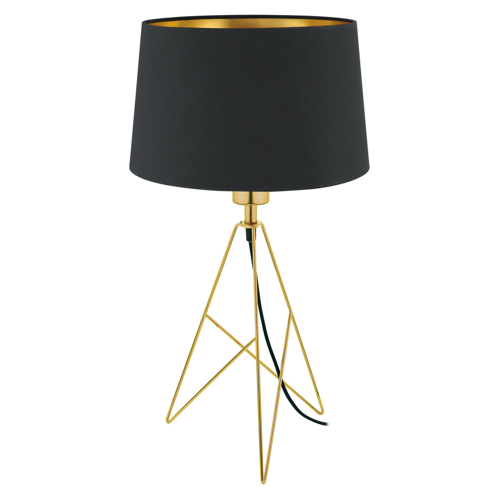 Camporale One Light Table Lamp in Gold - available from The Lighting Shoppe, trusted by Canadian homeowners