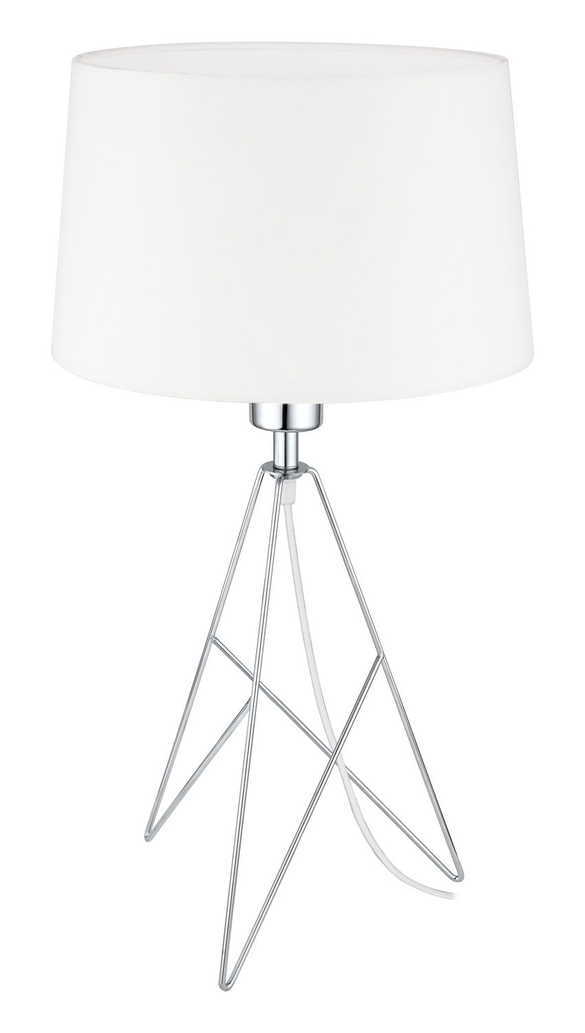 Camporale LED Table Lamp in Chrome - available from The Lighting Shoppe, trusted by Canadian homeowners